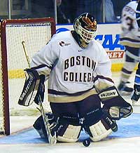 Boston College's Scott Clemmensen was a part of some of Dave Hendrickson's top Frozen Four memories.