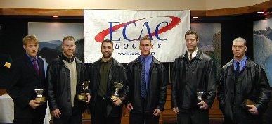 (l. to r.) Jonas, Gellard, Anderson, Desrosiers, Huskins, McFeeters