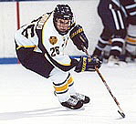 Aquino scored 56 goals and 115 points in three seasons with the Warriors.