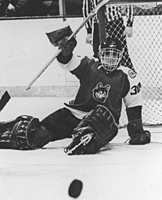 Ed Arrington, during his playing days at Northeastern. (photos courtesy NU Sports Information)