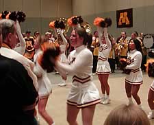 Minnesota's Saturday pep rally (photo: Ed Trefzger)