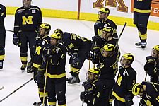 Michigan was defeated, 3-2, by Minnesota in Thursday's NCAA semifinal (photo: Pedro Cancel)