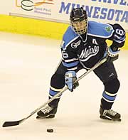 Martin Kariya and Maine are back after reaching the NCAA title game last season (photo: Pedro Cancel).