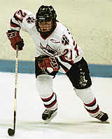 Brooke Whitney was named the 2002 Patty Kazmaier Memorial Award winner.