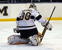 CC goaltender Curtis McElhinney (photos: Christopher Brian Dudek).