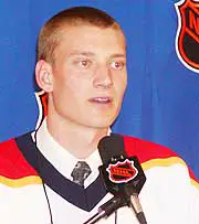 Jay Bouwmeester was the consensus No. 1 pick, until a trade threw the NHL Draft into turmoil. Bouwmeester was eventually selected third by Florida.