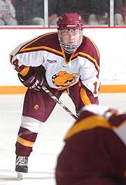 Ferris forward Chris Kunitz is an All-America candidate. (photo courtesy FSU Sports Information)