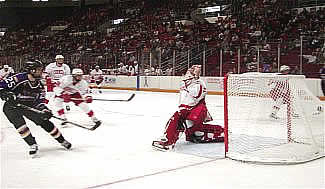 Dana Sorensen scored Minnesota State's first Division I NCAA Tournament goal (Photo: Jim Connelly)