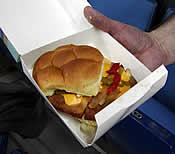 Fried bologna sandwiches are available as well.