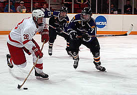 Shane Hynes helped Cornell into the regional final (photo: Talya Arbisser).