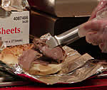 Beef-on-weck is prepared in Buffalo (photos: Ed Trefzger)