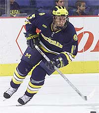 Jeff Tambellini leads Frozen Four-bound Michigan in scoring as a freshman.