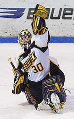 Exter was 31-47-8 in three seasons with Merrimack.