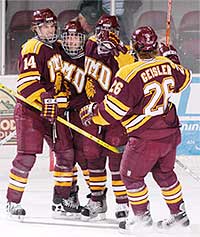 It has taken four years, but Minnesota-Duluth coach Scott Sandelin is ready to bring the Bulldogs back to the national stage.