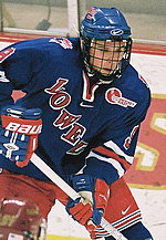 UML sophomore Ben Walter had the hat trick Friday night.
