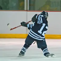 Emily Quizon fires the puck on net. (Photos: Angelo Lisuzzo)