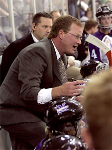 Troy Jutting is the reigning WCHA Coach of the Year.