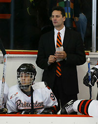 Guy Gadowsky's Princeton Tigers are 3-0-0 so far (photo: Princeton sports information).