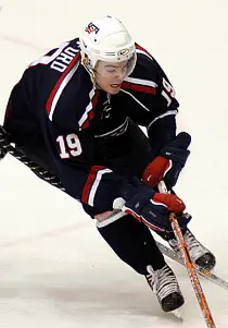 Stafford drives to the net against Germany (photos: Mike Mohaupt).