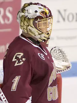 Cory Schneider backstopped Boston College all the way to the title game last season (photo: Melissa Wade).