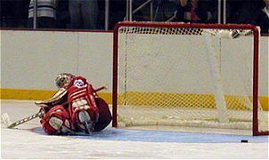 Jayson Moy was also on hand, with camera, for the former second-longest NCAA men's ice hockey game ever -- and here's the evidence (photo: Jayson Moy).