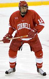 Raymond Sawada is among a balanced group of Cornell forwards back for the new season (photo: Melissa Wade).