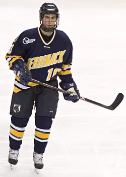 Rob Ricci scored 34 points last season for Merrimack (photo: Melissa Wade).