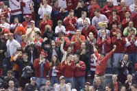 The Wisconsin faithful showed the world what it was all about: sportsmanship (photo: Melissa Wade).