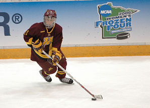 Ashley Albrecht earned All-Tournament honors for the Gophers. (Photo: John E. Van Barriger / <a href='http://words-photos.com'>words-photos.com</a>)” /></p>
<div class=