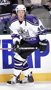 Matt Ryan is the first former CHA player to hit the ice in the NHL (photo: Los Angeles Kings).