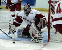 Brian Elliott now has 12 consecutive periods without allowing a goal (photo: Ryan Coleman)