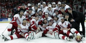 The Wisconsin Badgers fought through it all and are on their way to the Frozen Four (photo: Ryan Coleman)