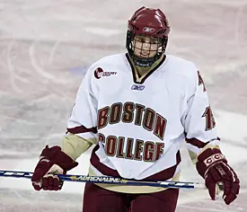 Brock Bradford scored two goals for Boston College Friday.