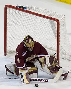 Cory Schneider backstopped Boston College in two consecutive championship losses, but will forgo another try (photo: Melissa Wade.)