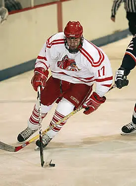 Cortland's Buddy Anderson notched a goal on a penalty shot against Brockport. (photo: Darl Zehr Photography)