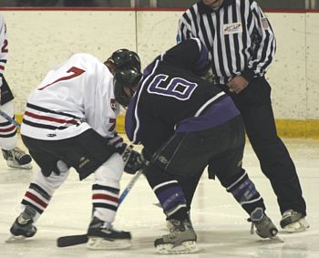 Skill on faceoffs might not get noticed in tryouts (photos: Karyn Hendrickson).
