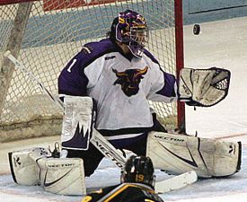 Mike Zacharias had the lion's share of the work in net in 2006-07 for the Mavericks (photo: Ryan Coleman).