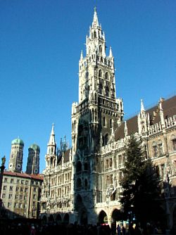 Sightseeing in Munich, Germany, not far from the first game of Wesleyan's European tour (photos: Nicole Hendrickson).