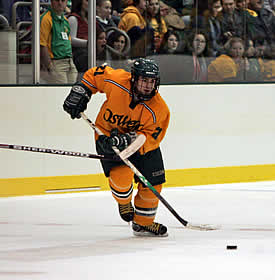 Brendan McLaughlin is one of three sophomores accounting for 31 goals for the Lakers.  (photo: Chuck Wainwright/Oswego State Athletics)