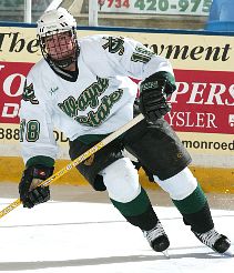 Nate Higgins looks to help lift Wayne State out of the CHA basement this season (photo: Mark Hicks / WestSide Photography).