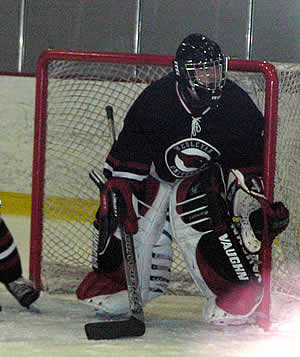 Cardinal goalie Dave Scardella will be looking to remain at the top of his game and backstop Wesleyan into a higher playoff seeding.