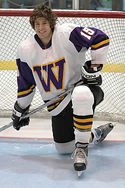 Forward Brandon Jackmuff looks to continue his timely scoring and return the Ephs to the top of the league standings.