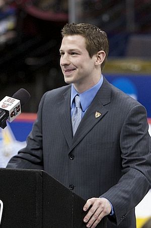 Kevin Porter won the 2008 Hobey Baker Memorial Award (photo: Jim Rosvold).