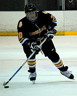 Adrian freshman forward Shawn Skelly leads the MCHA, and nation, in scoring this season.