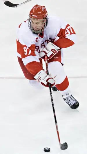 BU's Matt Gilroy has been mentioned as a candidate for college hockey's top honor.