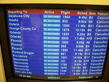 You can't get there from here -- or at least, not back to Omaha from Chicago (photo: Matthew Semisch).