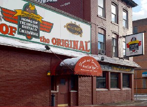 The Anchor Bar in Buffalo.