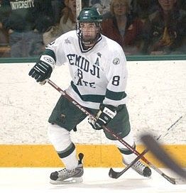 Travis Winter is back for Bemidji State, this time as the team captain (photo: BSU photo services).
