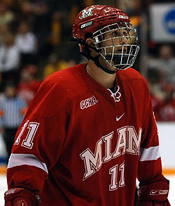 Carter Camper has three goals in four games this season for Miami (photo: Tim Brule).