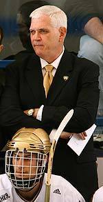 Notre Dame's Jeff Jackson has had experience preparing teams for the playoffs at all levels of hockey.